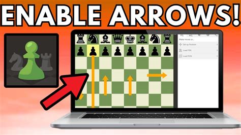 How to enable arrows .